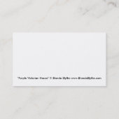 Victoriaans huis Realty Real Estate Agent Real Visitekaartje (Achterkant)