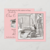  Victoriaans huishouding / Open House Kaart (Voorkant / Achterkant)