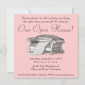  Victoriaans huishouding / Open House Kaart (Achterkant)