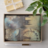 Victoriaans Hummingbird mechanische reis ontkoppel Tissuepapier (Geschenk)