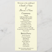 Victoriaans huwelijksprogramma, The Kiss, Gustav K Programmakaart (Voorkant)