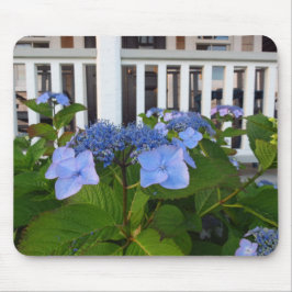 Victoriaans Hydrangea en Porch - Wijnwerf van Mart Muismat