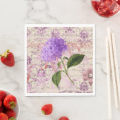 Victoriaans hydrangea Ephemera-ontkoppeling Servet (Insitu)