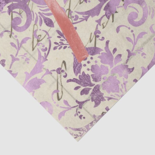 Victoriaans hydrangea Ephemera-ontkoppeling Tissuepapier (Detail)