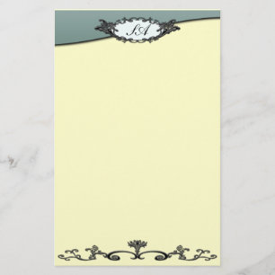 Victoriaans ijzerwas briefpapier