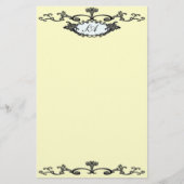 Victoriaans ijzerwas briefpapier (Voorkant)