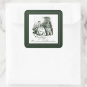  Victoriaans Illustratieboek Bord Sticker (Tas)