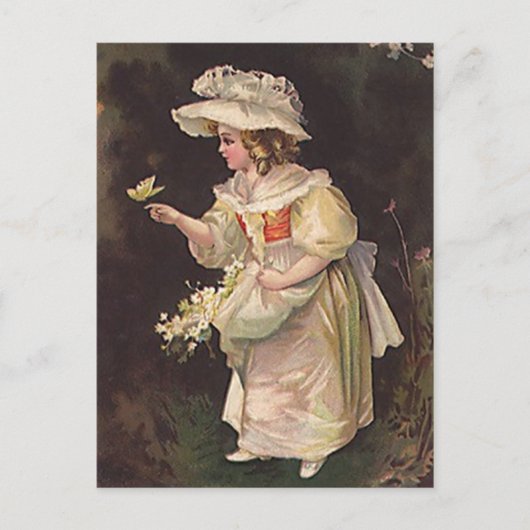  VICTORIAANS IN HET DEEP FOREST BRIEFKAART (Voorkant)