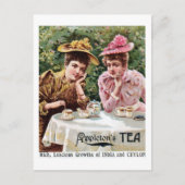 Victoriaans India en Ceylon thee en Briefkaart (Voorkant)