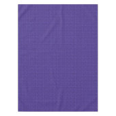  Victoriaans Indigo Damask Paisley Floral Tafelkleed (Voorkant)