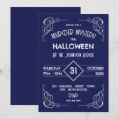 Victoriaans Ingelijste Tijdperk, Moordmysterie Hal Kaart (Voorkant / Achterkant)