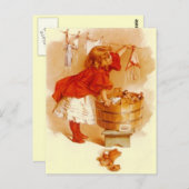  VICTORIAANS Ivory Soap Adverteren BRIEFKAART (Voorkant / Achterkant)