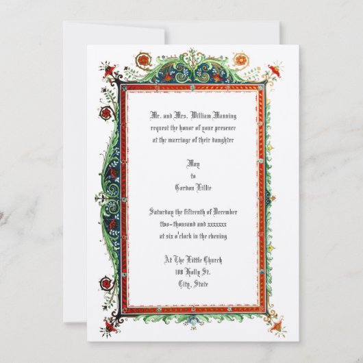  Victoriaans jaar 1893  huwelijk Kaart (Voorkant)