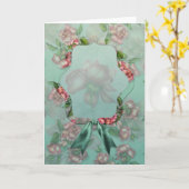 Victoriaans Jaguarwoman "nam Notecards " toe Kaart (Gele Bloem)