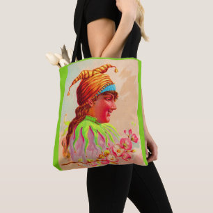 Victoriaans jestafdruk tote bag