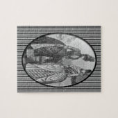 Victoriaans Jigzaag Puzzle Legpuzzel (Horizontaal)