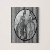 Victoriaans Jigzaag Puzzle Legpuzzel (Verticaal)