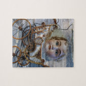 Victoriaans Jigzaag Puzzle Legpuzzel (Horizontaal)