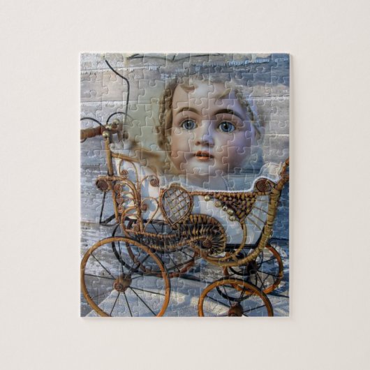 Victoriaans Jigzaag Puzzle Legpuzzel (Verticaal)