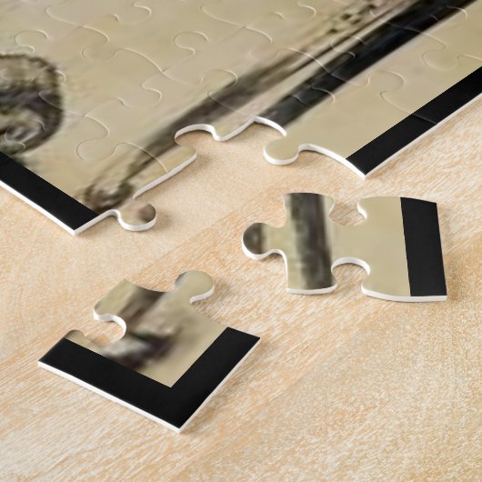 Victoriaans Jigzaag Puzzle Legpuzzel (Zijkant)