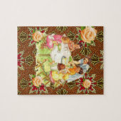 Victoriaans Jigzaag Puzzle Legpuzzel (Horizontaal)