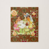 Victoriaans Jigzaag Puzzle Legpuzzel (Verticaal)