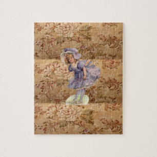 Victoriaans Jigzaag Puzzle Legpuzzel