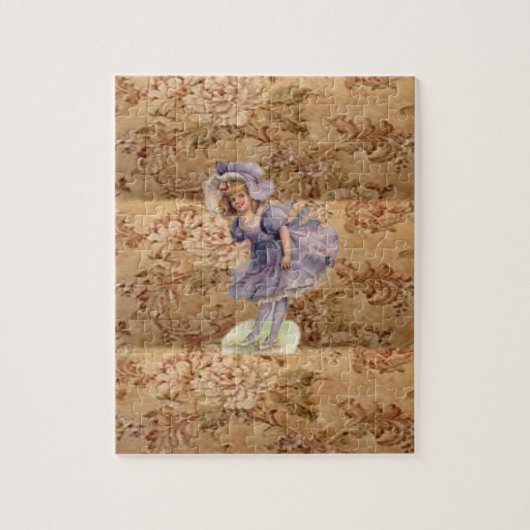 Victoriaans Jigzaag Puzzle Legpuzzel (Verticaal)