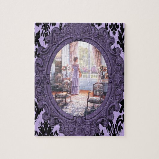 Victoriaans Jigzaag Puzzle Legpuzzel (Verticaal)