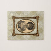 Victoriaans Jigzaag Puzzle Legpuzzel (Horizontaal)