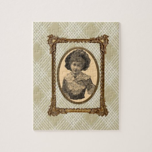 Victoriaans Jigzaag Puzzle Legpuzzel (Verticaal)