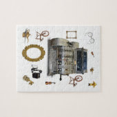 Victoriaans Jigzaag Puzzle Legpuzzel (Horizontaal)