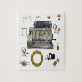 Victoriaans Jigzaag Puzzle Legpuzzel (Verticaal)