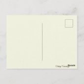  Victoriaans jong meisje met pompoen Briefkaart (Achterkant)