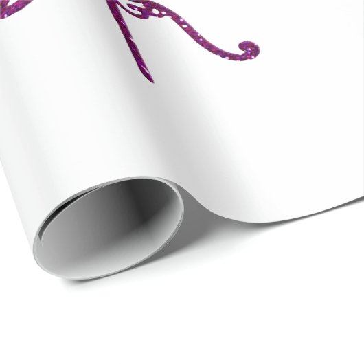 Victoriaans jurk vormt  naaipatroon cadeaupapier (Rol Hoek)