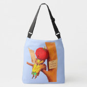 Victoriaans kaart tomatenkoppelvrouw crossbody tas (Voorkant)