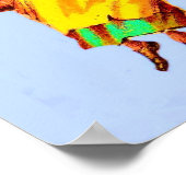 Victoriaans kaart tomatenkoppelvrouw poster (Hoek)