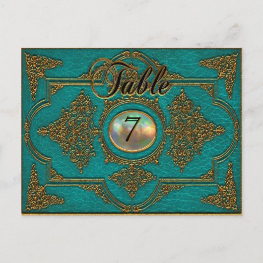 Victoriaans Kaart van het Aantal van de Lijst Renv (Voorkant)