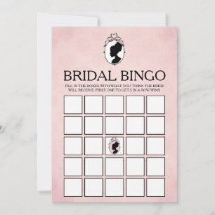 Victoriaans Kaart van het Bingo van het Vrijgezell