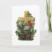 Victoriaans kaart voor crossPasen (Voorkant)