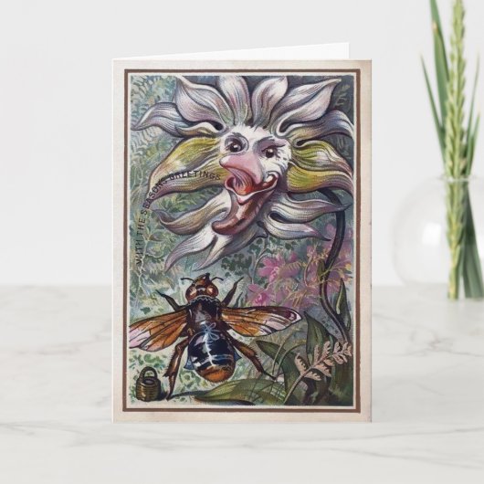  Victoriaans Kaart voor Kerstmis (Voorkant)