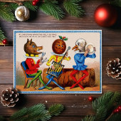 Victoriaans Kaart voor Kerstmis