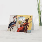  Victoriaans Kaart voor Kerstmis (Voorkant)