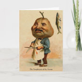  Victoriaans Kaart voor Kerstmis (Voorkant)