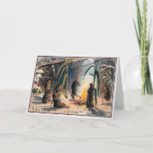  Victoriaans Kaart voor Kerstmis (Voorkant)