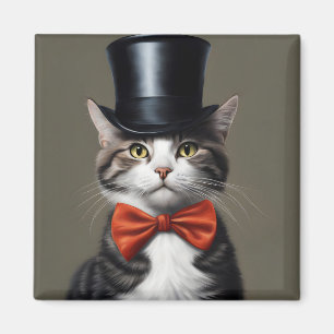 Victoriaans kat magneet