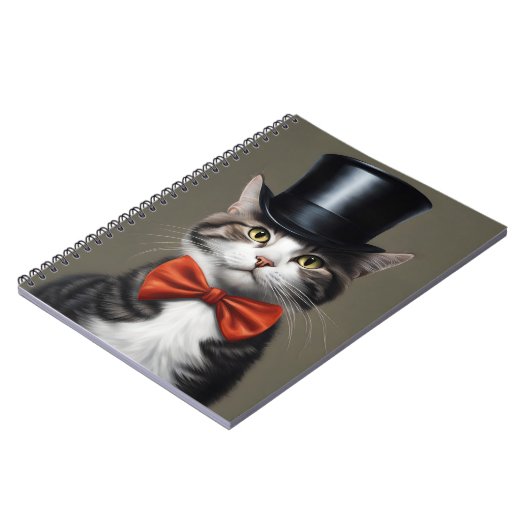 Victoriaans kat notitieboek (Linkerzijde)