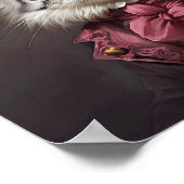 Victoriaans kat poster (Hoek)