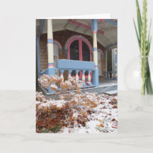 Victoriaans Katoen in sneeuw - Martha's wijngaard