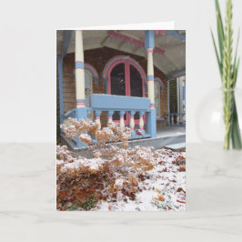 Victoriaans Katoen in sneeuw - Martha's wijngaard Kaart